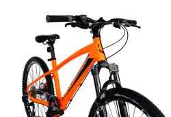 Leader Fox CAPITAN BOY 24 2025 oranžové chlapecké kolo + výbava zdarma