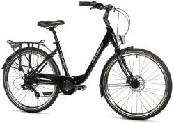 Leader Fox DOMESTA 26 2025 černé dámské městské kolo POUZE velikost rámu 19 palců (VÝPRODEJ)