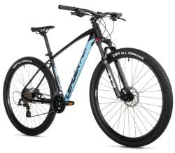 Leader Fox EVOLUTION 29 BLACK MATT/BLUE horské kolo + výbava zadarmo