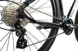 Leader Fox EVOLUTION 29 BLACK MATT/BLUE horské kolo + výbava zadarmo