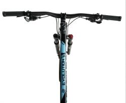 Leader Fox EVOLUTION 29 BLACK MATT/BLUE horské kolo + výbava zadarmo