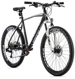 Leader Fox FACTOR 26 ČERNÉ MAT/BÍLÉ horské kolo + výbava zdarma