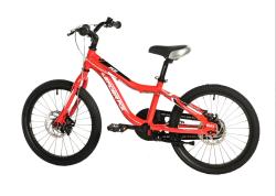 Leader Fox FOX UNI 18 RED (CHAIN, DISC BRAKE) červené dětské kolo + výbava zdarma