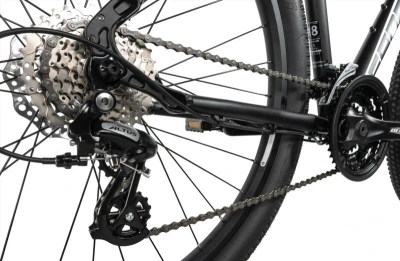 Leader Fox JASPER 27.5 BLACK MATT horské kolo + výbava zdarma