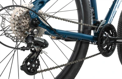 Leader Fox JASPER 27.5 DARK BLUE MATT horské kolo + výbava zdarma
