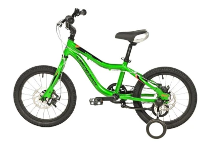 Leader Fox KENO UNI 16 GREEN (BELT) dětské kolo + sleva 400,- na příslušenství