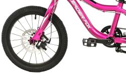 Leader Fox KENO UNI 16 PURPLE (BELT) dětské kolo + sleva 400,- na příslušenství