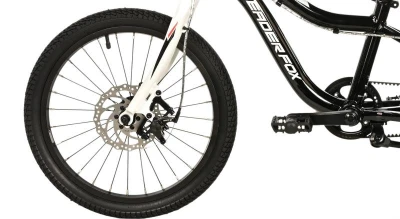 Leader Fox KENO UNI 18 BLACK (BELT) dětské kolo + sleva 400,- na příslušenství