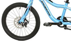 Leader Fox KENO UNI 18 BLUE (BELT) dětské kolo + sleva 400,- na příslušenství