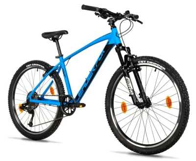 Leader Fox MXC GENT 26 BLUE MATT (9 Speed) juniorské horské kolo + výbava zdarma