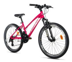 Leader Fox SPIDER GIRL 24 PINK dívčí kolo + výbava zdarma