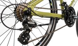 Leader Fox SPIDER GIRL 24 ARMY GREEN dívčí kolo + výbava zdarma