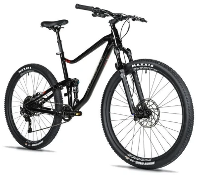 Leader Fox TRION FULL.SUSP 29 BLACK SHINY horské kolo + sleva 1500,- na příslušenství