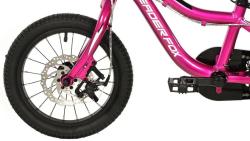 Leader FOX UNI 14 PURPLE (Chain) dětské kolo POUZE fialové (VÝPRODEJ)