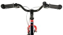 Leader FOX UNI 14 RED (CHAIN) dětské kolo + blikačky zdarma