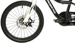 Leader FOX UNI 18 (CHAIN) BLACK dětské kolo + blikačky zdarma