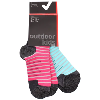Lenz Outdoor Kids 1.0 tyrkysová-růžová dětské ponožky