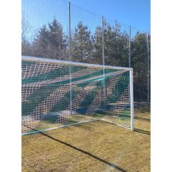 LEÓN DE ORO Football A11 M100 fotbalová síť bílá-zelená