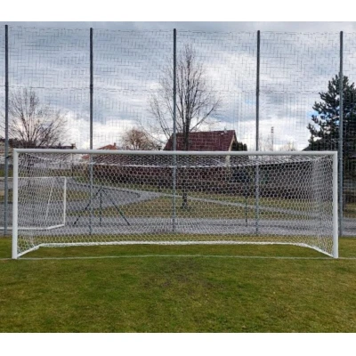 LEÓN DE ORO Football HEX M120 fotbalová síť bílá LEÓN DE ORO Football HEX M120 fotbalová síť bílá