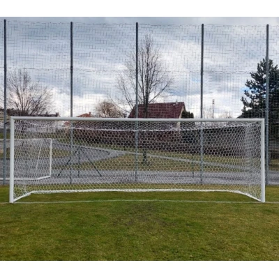 LEÓN DE ORO Football HEX M120 fotbalová síť bílá