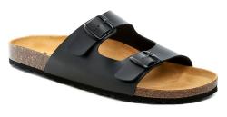 Lico 560649 černé pánské nadměrné nazouváky