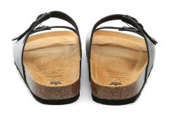 Lico 560649 černé pánské nadměrné nazouváky