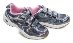 Lico BOB V 360885a strieborno ružové športové topánky