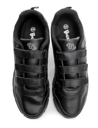 Lico Brütting 591222 Classic Sport V černé nadměrné pánské sportovní tenisky
