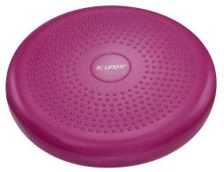Lifefit Balančný masážny vankúšik Balance Cushion 33cm bordó