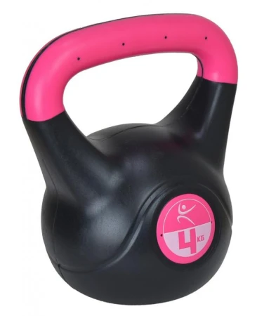 Lifefit Činka Kettlebell Vinyl Liifefit 4kg