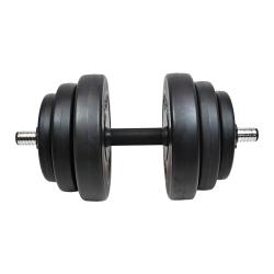 Lifefit Činka nakladacia jednoručná 18 kg vinyl-cement 30mm tyč/6x kotúč