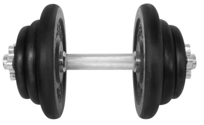 Lifefit Činka nakládací jednoruční 20 kg 30mm tyč/6x kotouč