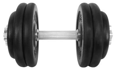 Lifefit Činka nakládací jednoruční 27 kg 30 mm tyč, 6x kotouč