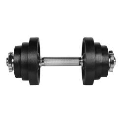 Lifefit Činka nakládací Angular jednoruční 12 kg 30mm tyč/6x kotouč Lifefit Činka nakládací Angular jednoruční 12 kg 30mm tyč/6x kotouč