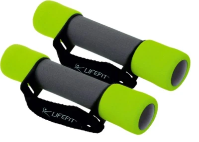 Lifefit Činky molitanové s páskem Plus 2x1.5 kg new Lifefit Činky molitanové s páskem Plus 2x1.5 kg new