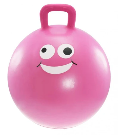 Lifefit Dětský skákací míč Jumping Ball 45 cm růžový Lifefit Dětský skákací míč Jumping Ball 45 cm růžový