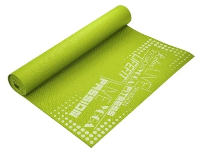 Lifefit Gymnastická podložka SLIMFIT, 173x58x0.4cm, světle zelená
