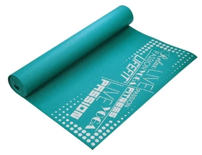 Lifefit Gymnastická podložka SLIMFIT, 173x58x0.4cm, světle tyrkysová