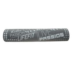 Lifefit Gymnastická podložka Slimfit Plus 173x58x0,6cm sivá