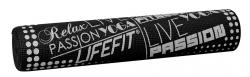 Lifefit Gymnastická podložka SLIMFIT PLUS, 173x61x0.6cm, čierna Lifefit Gymnastická podložka SLIMFIT PLUS, 173x61x0.6cm, čierna