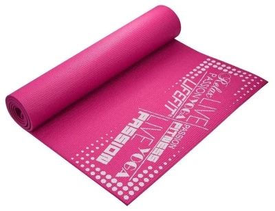 Lifefit Gymnastická podložka SLIMFIT PLUS, 173x58x0.6cm, světle růžová