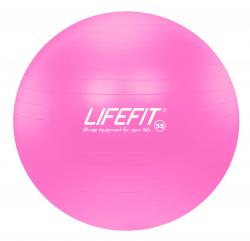Lifefit ANTI-BURST 55 cm, růžový Gymnastický míč