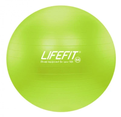 Lifefit ANTI-BURST 55 cm, zelený Gymnastický míč Lifefit ANTI-BURST 55 cm, zelený Gymnastický míč
