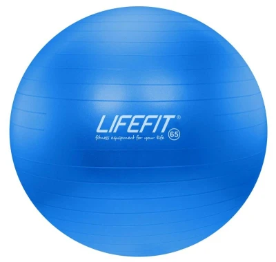 Lifefit Gymnastický míč Anti-burst 65 cm modrý (VÝPRODEJ)
