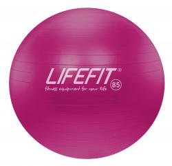 Lifefit Gymnastický loptu ANTI-BURST 85 cm, bordová