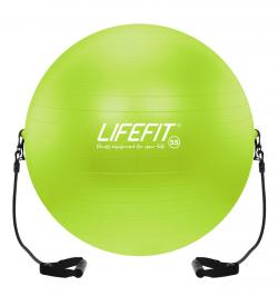 Lifefit GYMBALL EXPAND 55 cm Gymnastický loptu s expandérom