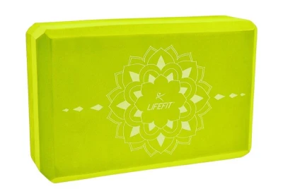 Lifefit Joga Blok Boga zelená Lifefit Joga Blok Boga zelená