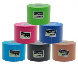 Lifefit Kinesion tape 5cmx5m 6 ks mix barev