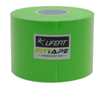 Lifefit Kinesion tape 5cmx5m, světle zelená