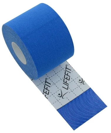 Lifefit Kinesion tape 5cmx5m, tmavě modrá
